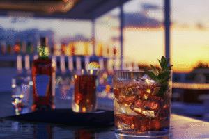 AI Photography Rooftop Lounge